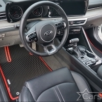 Двухслойные коврики EVA на Kia K5 III (2020->)