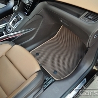 Автомобильные коврики EVA на Opel Zafira С 3 ряда (2011->)