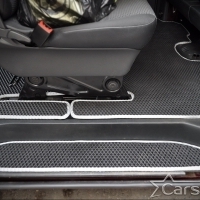 Коврики текстильные на Mercedez-Benz Vito II W639 без столика (2003-2014)