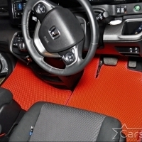 Коврики текстильные на Honda Stepwgn V пр.руль (2015->)