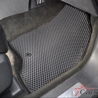 Коврики текстильные на Ford Explorer V 3 ряда (2010-2015) 