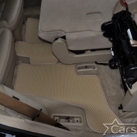 Коврики текстильные на Mercedes-Benz GL-klasse I X164 3 ряда (2006-2012)