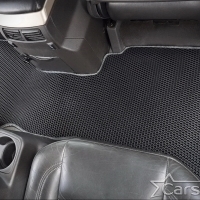 Коврики текстильные на Nissan Armada I 3 ряда (2004-2016)