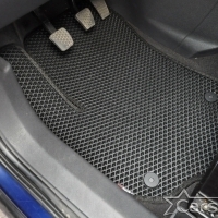 Коврики текстильные на Opel Zafira B 3 ряда (2005-2014) 