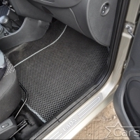 Коврики текстильные на Lada Largus I рестайл 3 ряда (2021->)