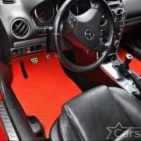 Коврики текстильные на Mazda 6 I GG 4wd (2002-2007)