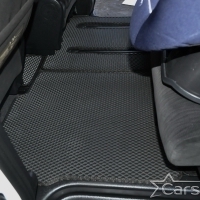 Двухслойные коврики EVA на Nissan Serena III C25 пр.руль (2005-2010)