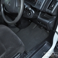 Двухслойные коврики EVA на Nissan Serena IV C26 пр.руль (2010-2016)
