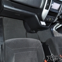 Двухслойные коврики EVA на Nissan Serena IV C26 пр.руль (2010-2016)