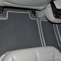 Двухслойные коврики EVA на Toyota Sienna III 6 мест (2010-2020)