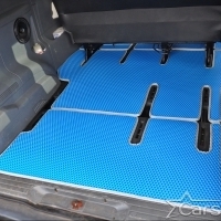 Двухслойные коврики EVA на Mercedez-Benz Vito II W639 без столика (2003-2014)