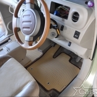 Двухслойные коврики EVA на Toyota Porte I пр.руль (2004-2012)