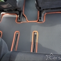 Двухслойные коврики EVA на Toyota Estima II пр.руль (2000-2006)