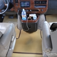 Двухслойные коврики EVA на Chevrolet Express II без консоли (2002->)