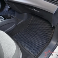 Двухслойные коврики EVA на Citroen C4 Picasso II Grand 3 ряда (2013-2018)