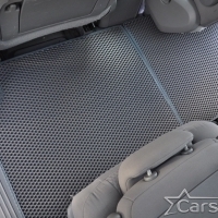 Автомобильные коврики EVA на Chrysler Grand Voyager V (2008->) 2 ряд: кресла 2+1 без прохода