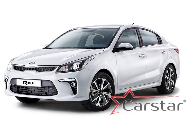 Двухслойные коврики EVA для Kia Rio IV (2017->)