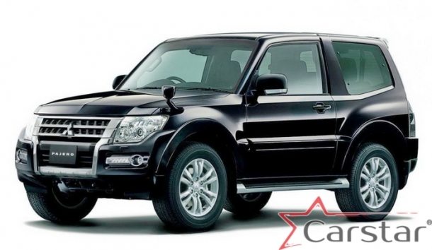 Двухслойные коврики EVA для Mitsubishi Pajero IV 3D (2006->)