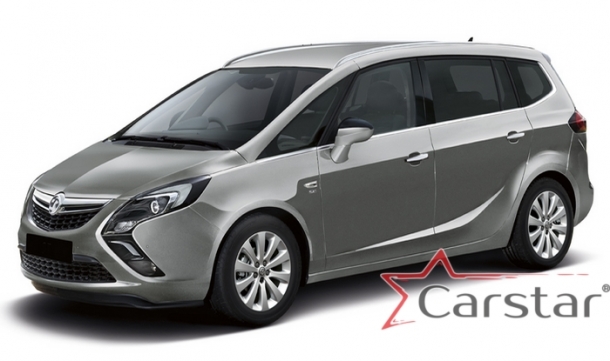 Текстильные коврики для Opel Zafira С (2011->)