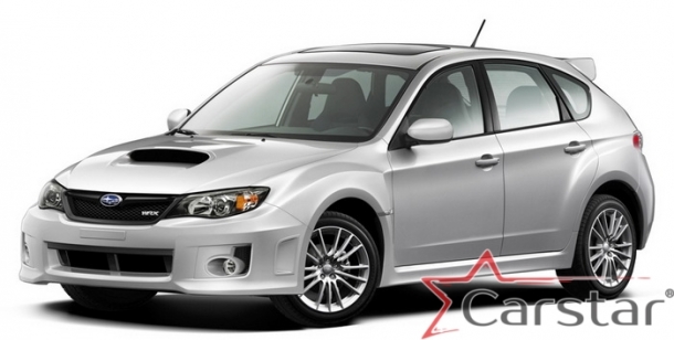 Текстильные коврики для Subaru Impreza III пр.руль (2007-2011)
