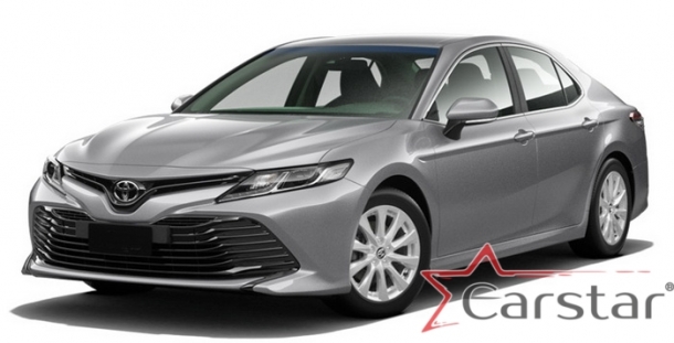 Двухслойные коврики EVA для Toyota Camry XV70 (2017->)