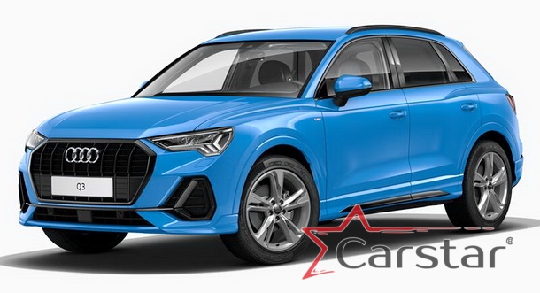 Текстильные коврики для Audi Q3 II (2018->)