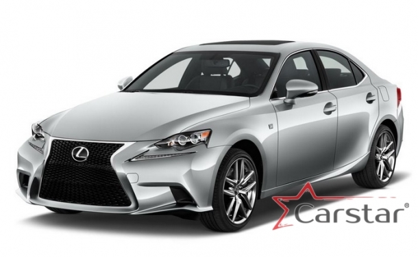 Двухслойные коврики EVA для Lexus IS III 2WD (2013->) 
