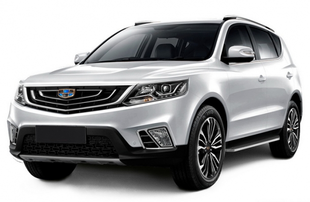 Двухслойные коврики EVA для Geely Emgrand X7 рестайл (2018->) 