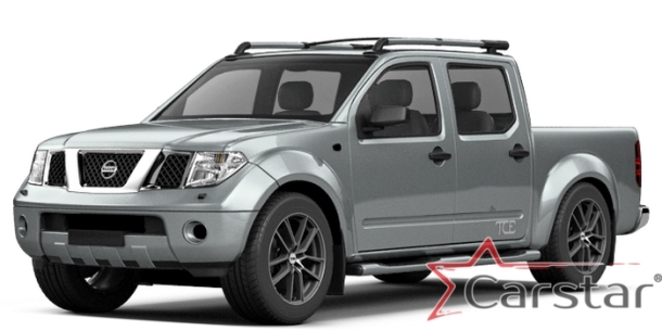 Текстильные коврики для Nissan Navara III даблкаб (2005-2015)