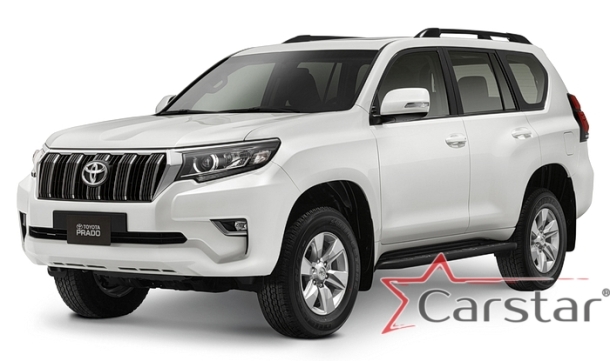Двухслойные коврики EVA для Toyota Land Cruiser Prado 150 рестайл пр.руль (2013->)
