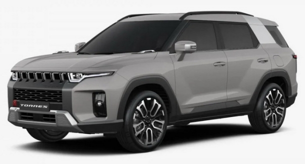 Текстильные коврики для KGM Torres (2023->)