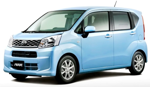 Текстильные коврики для Daihatsu Move VI (2014-2023)