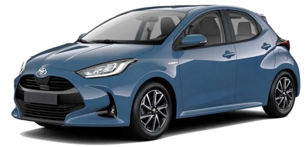 Текстильные коврики для Toyota Yaris IV 5D пр.руль (2020->) 