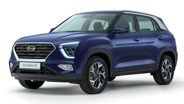 Двухслойные коврики EVA для Solaris HC (2022->) 