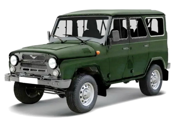 Двухслойные коврики EVA для УАЗ 3151 (469) (1985-2013)