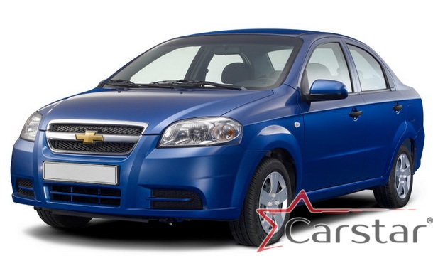 Автомобильные коврики EVA 3D для Chevrolet Aveo I (2003-2012)