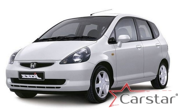 Автомобильные коврики EVA 3D для Honda Fit I пр.руль (2001-2008)