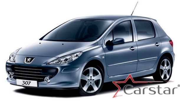 Автомобильные коврики EVA 3D для Peugeot 307 (2001-2008)