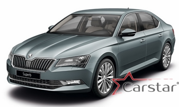 Автомобильные коврики EVA 3D для Skoda Superb III (2015->)
