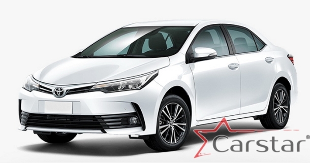 Автомобильные коврики EVA 3D для Toyota Corolla E160,170 XI (2012-2020) 