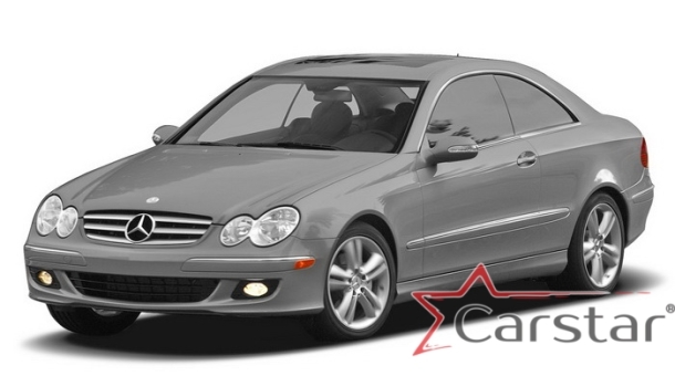 Автомобильные коврики EVA 3D для Mercedes-Benz CLK-klasse II W209 (2002-2010)