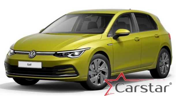 Автомобильные коврики EVA 3D для Volkswagen Golf VIII (2019->)