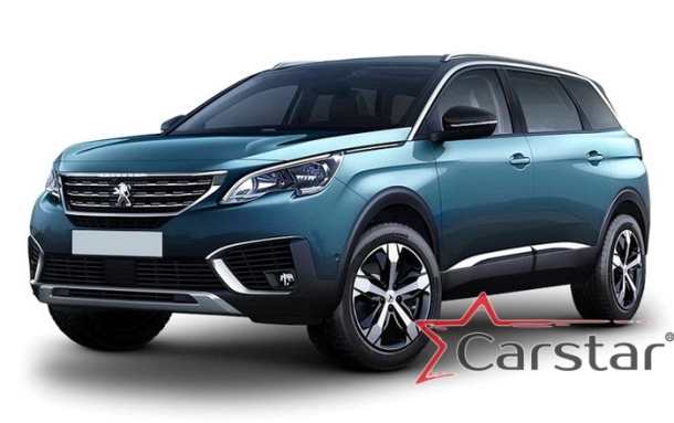 Автомобильные коврики EVA 3D для Peugeot 5008 II 3 ряда (2017->)
