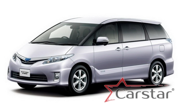 Автомобильные коврики EVA 3D для Toyota Estima III гибрид пр.руль (2006-2019)