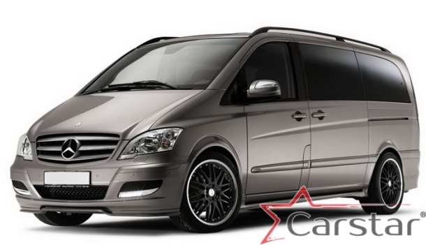 Автомобильные коврики EVA 3D для Mercedes-Benz Viano W639 со столиком (2003-2014)