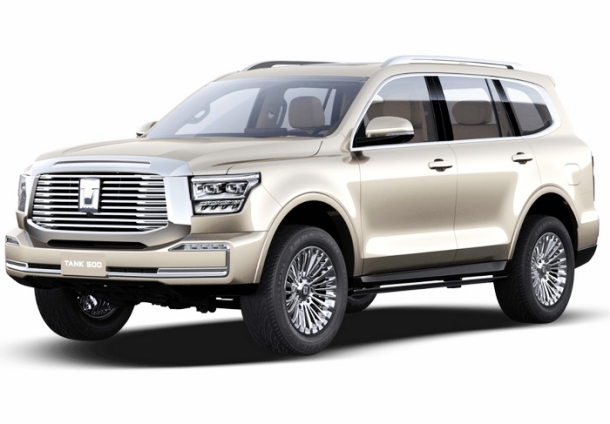 Автомобильные коврики EVA 3D для Tank 500 (2021->)