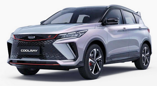 Автомобильные коврики EVA 3D для Geely Coolray I рестайлинг (2023->)